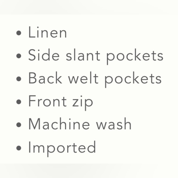 By Anthropologie Women's Linen Shirt-Tie Capri Pants, Black - Picture 5 of 13